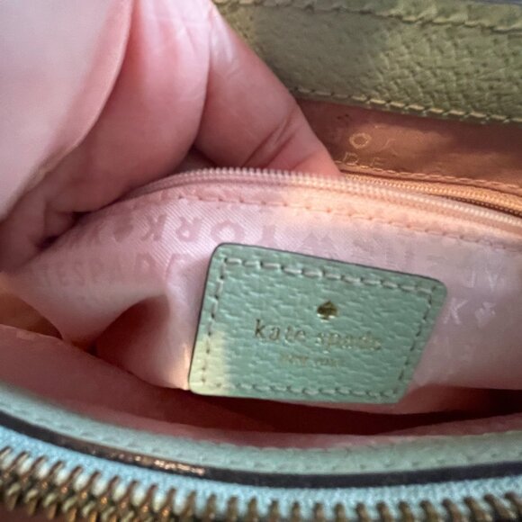 Kate Spade Purse Pastel Green - Picture 4 of 4